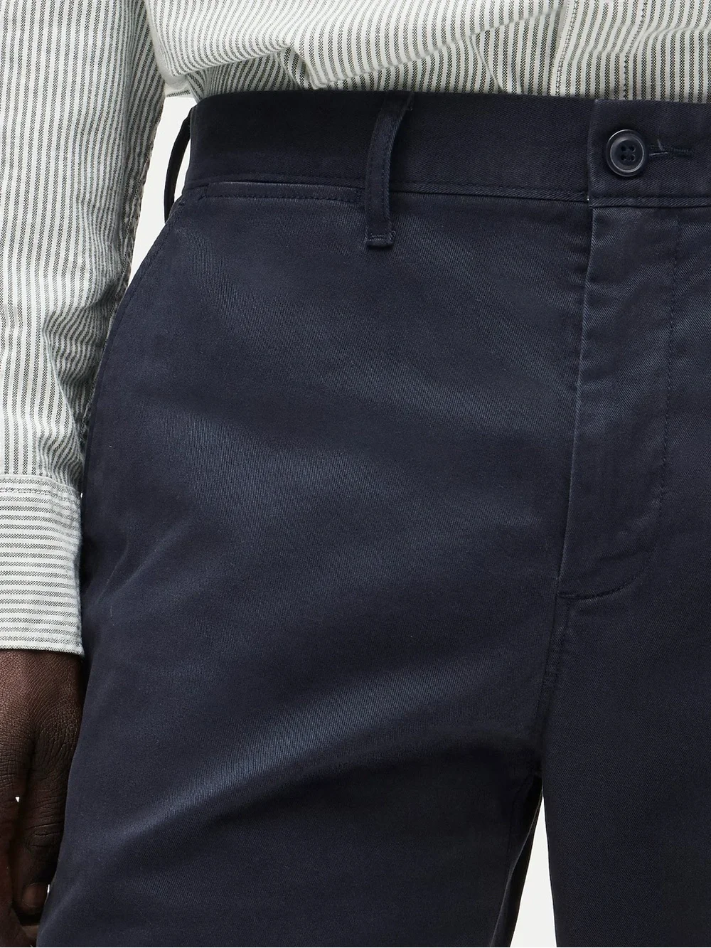 J. Crew 770m Straight-fit stretch chino pant in Navy Size 34 NWT $98 AR886